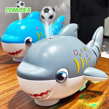 BLOWING BALL DANCING SWING MUSICAL SHARK